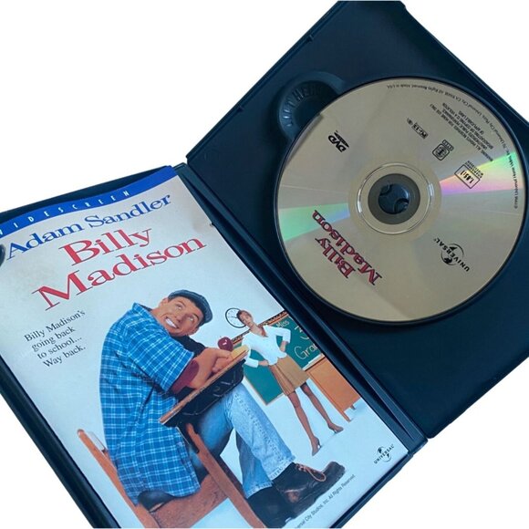 Billy Madison Widescreen DVD-Adam Sandler-Rated PG-13-GUC - Picture 3 of 4